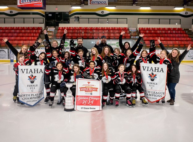 VIAHA Female U11 
Season Champions